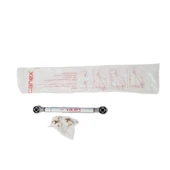 Düşer kapak Gazlı Amortisör  | 80 N Kuvvet || Gümüş Kaplama Çelik | 2 ADET thumbnail 5