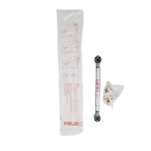 Düşer kapak Gazlı Amortisör  | 80 N Kuvvet || Gümüş Kaplama Çelik | 2 ADET thumbnail 6