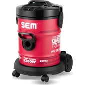 Sem Sv110 Nostalji Metal Kazanlı Güçlü Süpürge 2200W - 1
