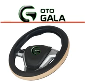 DİREKSİYON KILIFI GEÇMELİ ÇEMBER BEJ - 2