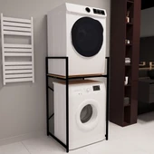 Banyo Rafı Çamaşır ve Kurutma Makinesi Dolabı Çam 1623 - 2