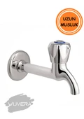 Wuvera TSE Belgeli Uzun Musluk – 1/2” Dişli Bağlantılı Pirinç Gövde - 1