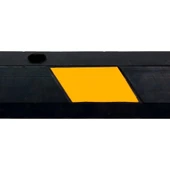 Kauçuk Araç Stoperi – 183x15x10 cm |  Dayanıklı Park Bariyeri thumbnail 3