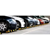 Kauçuk Araç Stoperi – 183x15x10 cm | 10'lu Dayanıklı Otopark Seti thumbnail 5