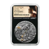 AgaKulche Geronimo Altın Kaplama NGC Sertifikalı Gümüş Sikke Coin - 1