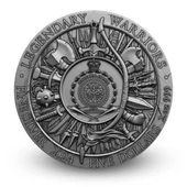 AgaKulche Joan of Arc Altın Kaplama NGC Sertifikalı Gümüş Sikke Coin - 4