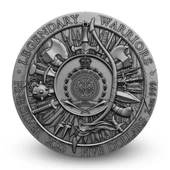 AgaKulche Eric Kanlı Balta Altın Kaplama NGC Sertifikalı Gümüş Sikke Coin - 4