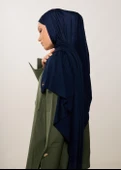 HOUSE OF MODEST- LACİVERT PENYE BONE ŞAL - 3