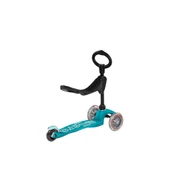 Micro Mini 3in1 Deluxe 3 Tekerlekli Scooter Aqua  Turkuaz 1+ Yaş - 9