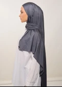 HOUSE OF MODEST- ANTRASİT TESETTÜR BONE ŞAL - 4