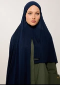 HOUSE OF MODEST- LACİVERT PENYE BONE ŞAL - 5