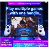 Ozmik BSP D11 Gamepad tetik Soğutma Oyun Denetleyicisi joystick PS Android IOS Beyaz - 4
