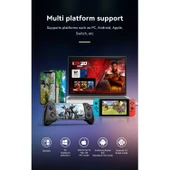 Ozmik BSP D11 Gamepad tetik Soğutma Oyun Denetleyicisi joystick PS Android IOS Siyah - 7