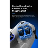 Ozmik BSP D11 Gamepad tetik Soğutma Oyun Denetleyicisi joystick PS Android IOS Beyaz - 6