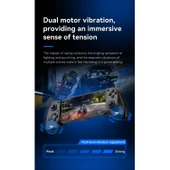 Ozmik BSP D11 Gamepad tetik Soğutma Oyun Denetleyicisi joystick PS Android IOS Siyah - 6