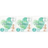 Prima Pampers Harmonie Bebek Bezi Beden:2 (4-8KG) Mini 117 Adet Aylık Ultra Fırsat Pk thumbnail 1