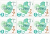 Prima Pampers Harmonie Bebek Bezi Beden:2 (4-8KG) Mini 234 Adet Ekstra Ultra Fırsat Pk - 1