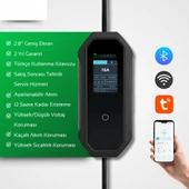 Taşınabilir Şarj Cihazı 11 kW 3P-16A Tip-2 5x16A Fiş 380V AC Ev Tipi Dönüştürücü Kablo ve Taşıma Çantası Hediyeli ( 8 METRE KABLO) - 4