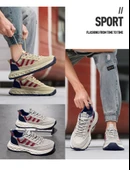 Erkek Günlük Kalın Taban Spor Ayakkabı (Haki) - 9