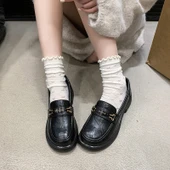 Kadın Loafer Ayakkabı (Siyah - Küçük - 2) thumbnail 4