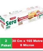 Sera Streç Film 30 Cm x 165 Mt 8 Micron x 2 Paket - 1