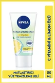 Yüz Temizleme Jeli Perfect&matte 50ml, C Vitamini, Limon Özü, Matlaştırıcı Etki, Parlama Kontr - 1