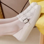 Kadın Günlük Loafer Ayakkabı (Bej-3) - 6