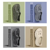 Erkek Terlik Sandalet - Kalın Tabanlı (Haki-1) thumbnail 11