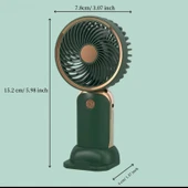 Avuç İçi Taşınabilir Şarjlı Mini Vantilatör El Fanı DD8024B - 6