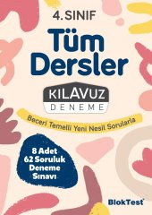 4.Sınıf Bloktest Tüm Dersler Kılavuz Deneme - Tudem - 1