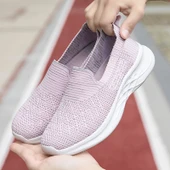 Kadın Günlük Yürüyüş Ayakkabısı (Pembe-1) - 1