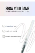 Show By Pastel Show Your Game Waterproof Gel Eye Pencil - Suya Dayanıklı Jel Göz Kalemi 405 - 8