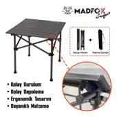 Katlanabilir Alüminyum Kamp Masası - Akordion - Madfox Surface - 547271 thumbnail 5