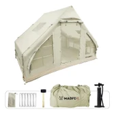Şişme Çadır - Baca Çıkışlı - Madfox - Bigless Glamping Cotton Inflatable - 3