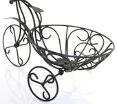 Ferforje Dekoratif Bisiklet Çiçeklik St00077 - 2