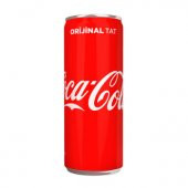 Coca Cola Orijinal Kutu 330 ML 24lü Koli - 1