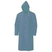 Kapşonlu Cepli Lüx Yağmurluk Lacivert- Standart Beden 2XL - 1