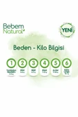 Bebem Bebek Bezi Natural Beden:4 (7-14KG) Maxi 208 Adet Ekonomik Ultra Fırsat Pk thumbnail 8