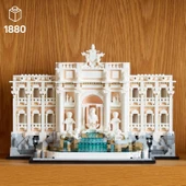 ® Architecture Trevi Çeşmesi 21062 - Yetişkinler için Dekoratif ve Sergilenebilir Model Yapım Seti ( - 3