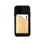 Tüm Telefon Kılıflarına Uyumlu Telefon Arkası Kartlık Yapışkanlı - 4