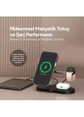 Ttec AirCharger Quattro M MagSafe Uyumlu LEDli Kablosuz Hızlı Şarj Standı - 2