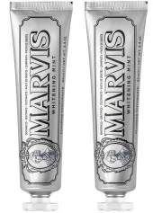 Marvis Whitening Mint Beyazlatıcı Florürlü Diş Macunu 85 ml 2 Adet - 1