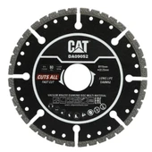 CAT DA09052 115mm Profesyonel Çelik, İnox, Alüminyum, PVC, Fayans, Çok Amaçlı Elmas Kesme Diski (Soketli, Aralıklı Kenar) - 1