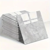 Gri Mermer Desen Du Sticker (30*30) - 1