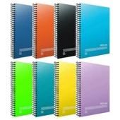 Gıpta A4 Çizgili Defter 72 Yaprak Spiralli PP Kapak Fresco | 4932 - 1