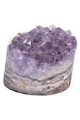Sertifikalı Doğal Ham Ametist Taşı Kütle Parça (75-90 Gr) thumbnail 1
