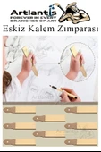 Kalem Zımparası 1 Adet Eskiz Zımpara Kağıdı Füzen Kömür Kalem Karakalem Kalemtraş Kömür Bileme İnce Dişli Çizim Zımpara - 5