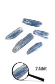 Sertifikalı Doğal Kyanit Taşı Kütle 2 Adet (2-4 Cm) thumbnail 1