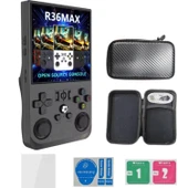 Ozmik R36 Max Oyun konsolu 4 inç ekran 64G PSP Retro klasik taşınabilir Siyah - 2