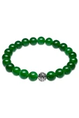 Sertifikalı Gerçek Koyu Yeşim Taşı Bileklik - 1.kalite thumbnail 2